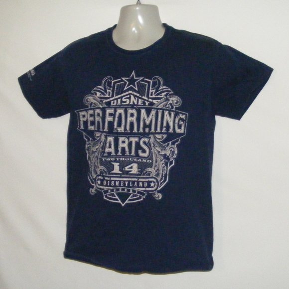 DISNEYLAND ACTORS/Performing Arts Tshirt, M, Navy Blue, SS, 2014 Event - Picture 4 of 9